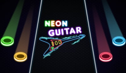 Neon Guitar