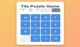 Tile Puzzle Game